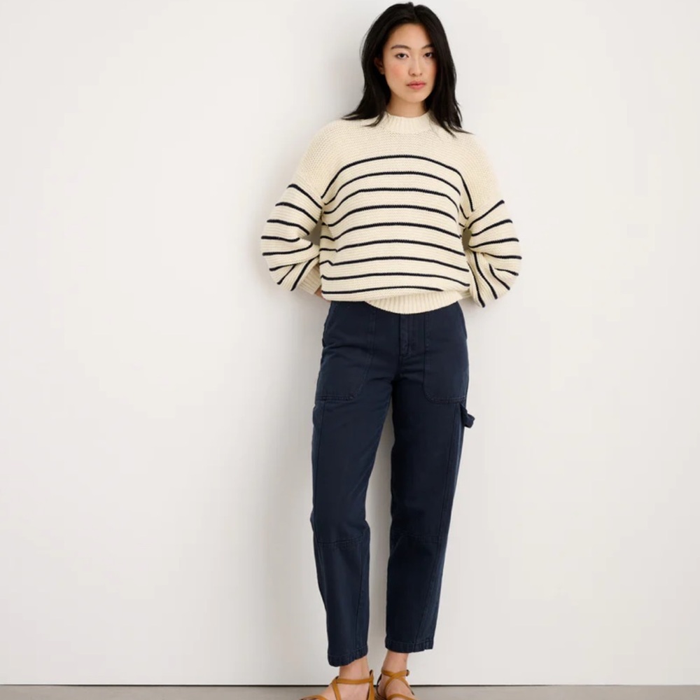 ALEX MILL Phoebe Pant (Navy) - SIZE 8 - like new